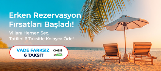 6 Ay Taksitli Villalar